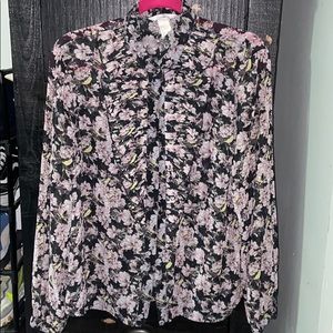H&M Floral Blouse